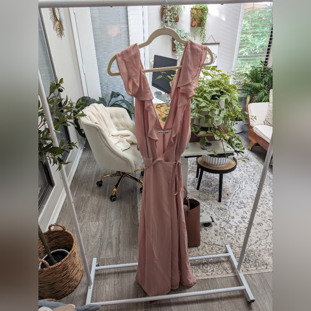 Reformation Peppermint Dress